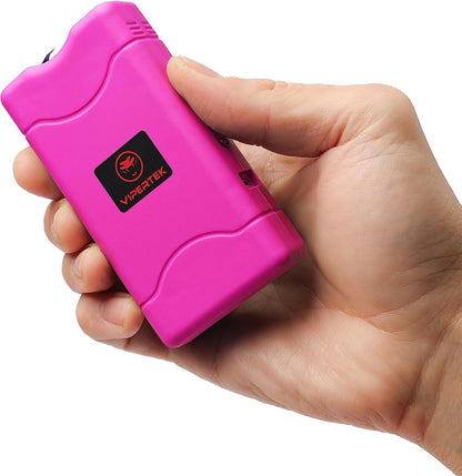 Stun Gun for Self Defense Rechargeable with LED Flashlight Taser Gun