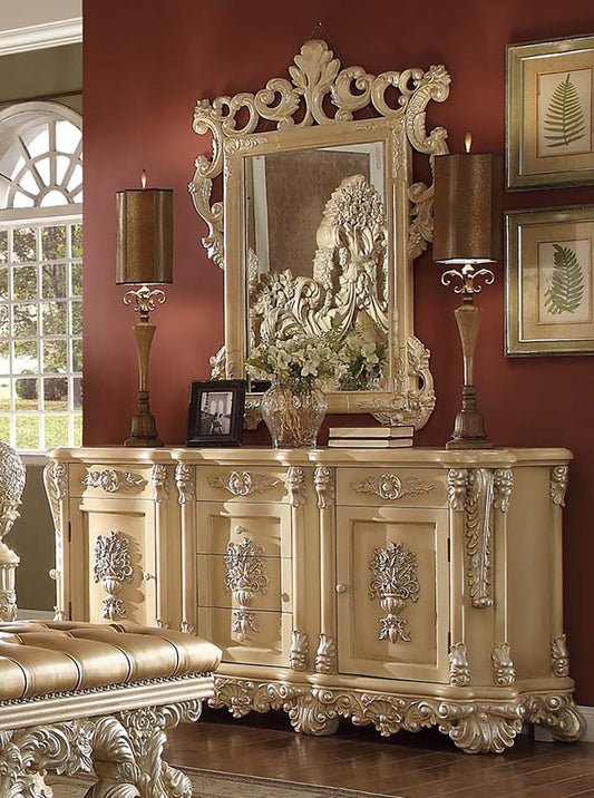 Dresser in Antique Gold