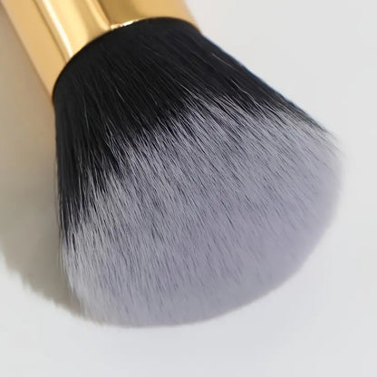 Pinceau à poudre de grande taille, 1 pièce, pinceaux de maquillage multifonctionnels noirs, pour fond de teint, Blush, sculpture, bronzant, outils de maquillage 