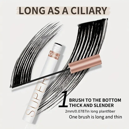 Ultra Fine Volumizing Mascara - Waterproof, Sweat Proof, Long Lasting, Smudge Proof - Perfect for Festivals and Special Occasions