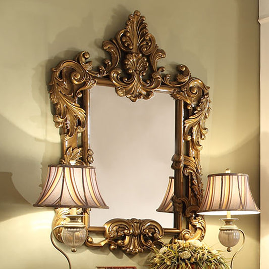 Bedroom Mirror Met Ant Gold & Perfect Brown