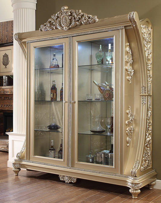 China Cabinet Belle Silver