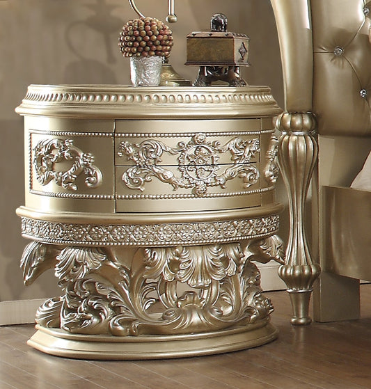 Nightstand Belle Silver