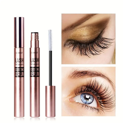 Natural Eyelash Lifting Serum: Nourishing Care for Longer, Healthier Lashes, Enhanced Mascara Application (Non-Waterproof)