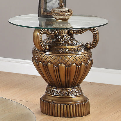 End Table in Bronze