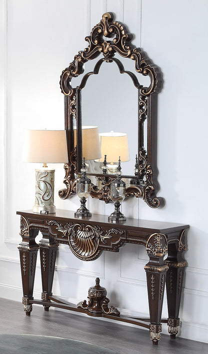 Console Table in Cherry