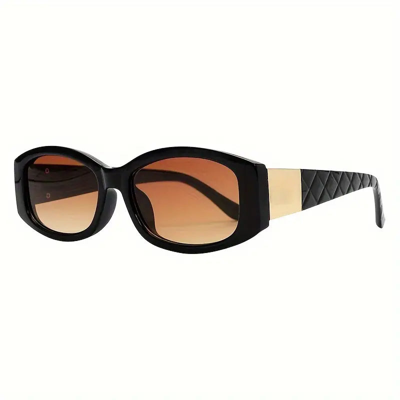 Retro Rectangle Sunglasses For Women Men Punk Hiphop Fashion Anti Glare Sun Shades For Vacation Beach Party