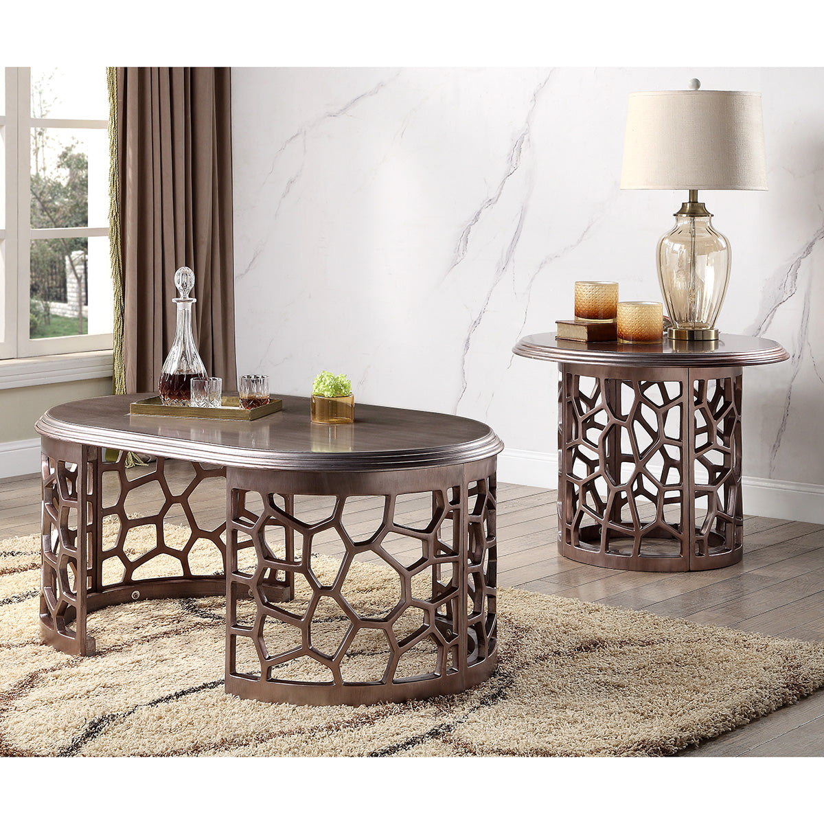 3pc Coffee Table Set