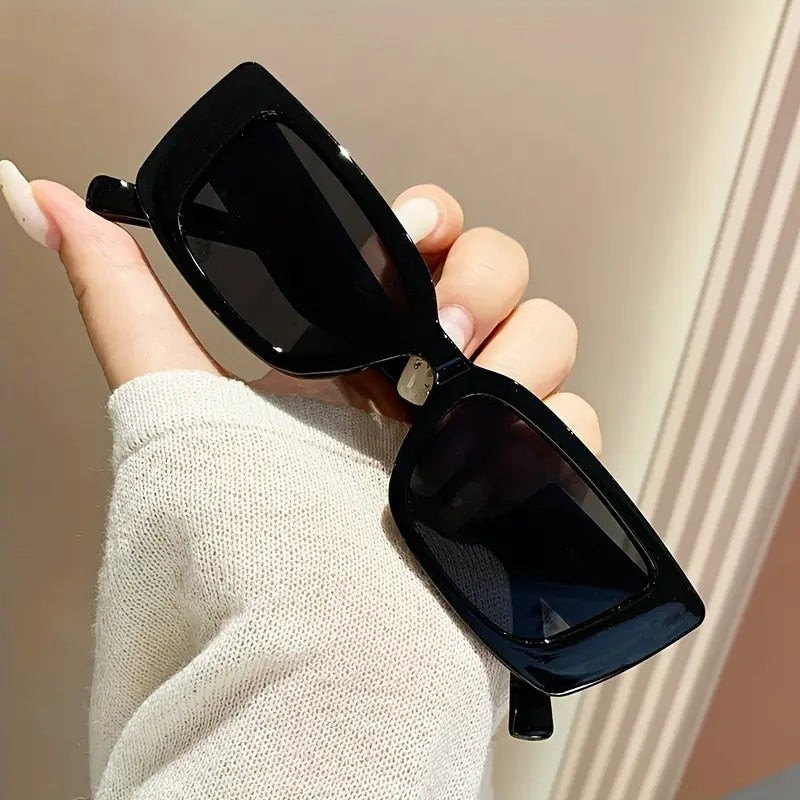 Rectangle Fashion Sunglasses For Women Men Summer Anti Glare Sun Shades Glasses For Party Beach Travel