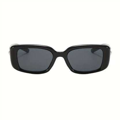 Y2K Rectangle Fashion Sunglasses For Women Men Shooing Star Decor Sun Shades For Beach Party Club