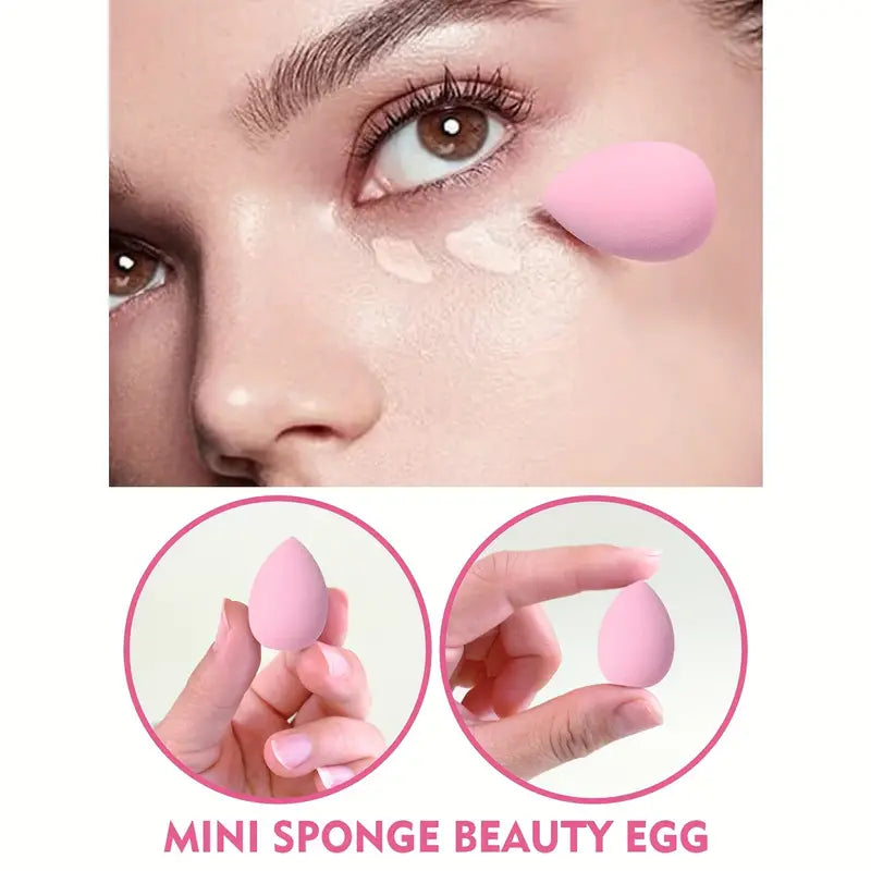 16pcs Makeup Sponge And Make Powder Puffs Set, Cotton Candy Makeup Blender For Face Makeup,Suitable For Cream & Powder Concealer, Loose Powder Makeup Applicator Face Makeup Beauty Tool