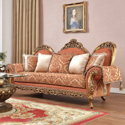 Sofa Perfect Brown & Gold