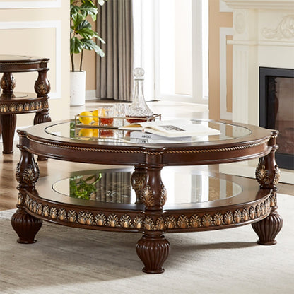 Coffee Table in Dark Mahogany