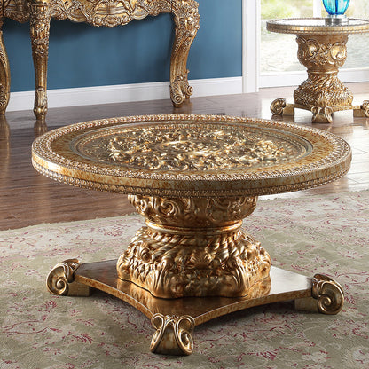 Coffee Table in Gold