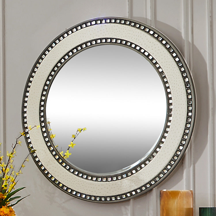 Mirror Dark Silver Gray