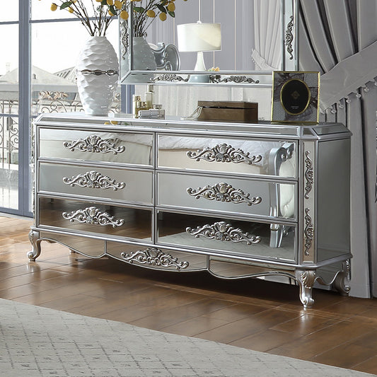 Dresser in Luna Silver