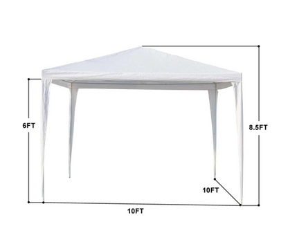 Outdoor Heavy Duty 10'x10' Canopy Party Wedding Tent Gazebo Pavilion Cater Event