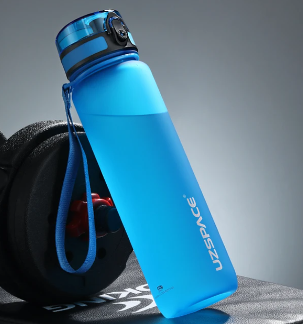 Sports Water Bottle BPA Free Portable Leak-proof Shaker bottle Plastic Drinkware Tour Gym