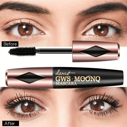 Mascara en fibre 3D, longue extension de cils volumisante noire, outil de maquillage des yeux imperméable