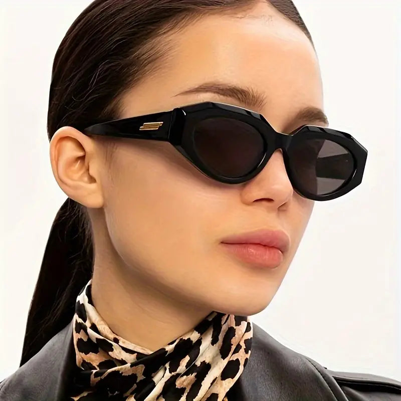 Y2K Cat Eye Sunglasses For Women Men Punk Fashion Anti Glare Sun Shades For Beach Party Club