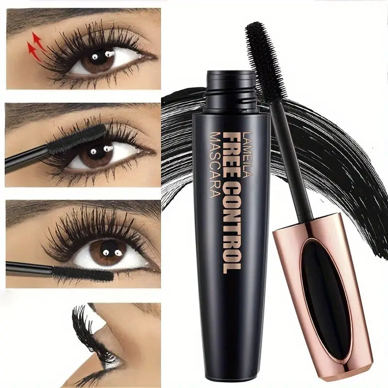 Mascara effet cils en Fiber de soie 5D, imperméable, épais, Extension de cils, outil de maquillage, Mascara à friser