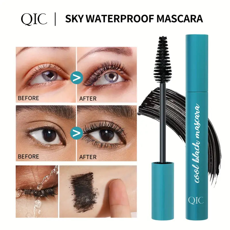 Thick Curling Mascara, Smudge Proof, Lengthening Waterproof Sweat Proof Styling Mascara