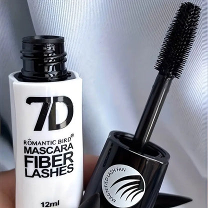 Mascara en Fiber de soie 7D effet 4D, outil de maquillage allongeant les cils, Mascara mince imperméable 