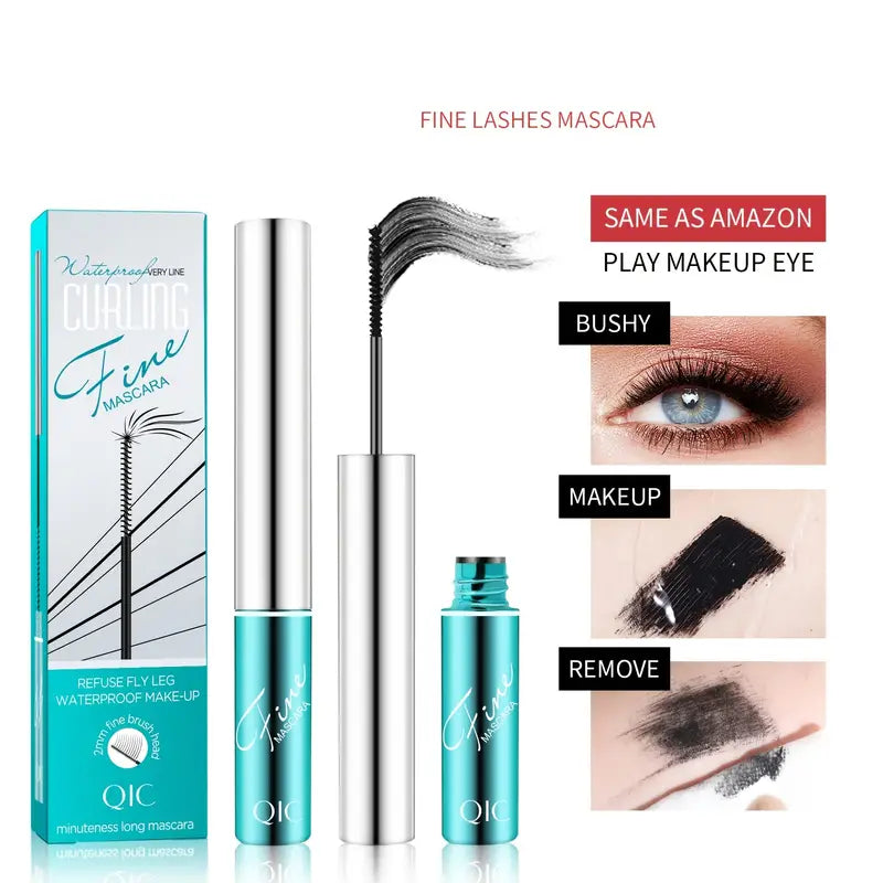 Fine Eyelashes Micro Mascara Small Soft Brush Head Non Caking Waterproof Mascara