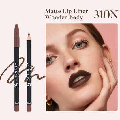 Waterproof Matte Lip Liner, Long-lasting Sweat-proof And Non-stick Cup Lip Liner, Easy To Color And Does Not Smudge 310N Valentine's Day Gifts