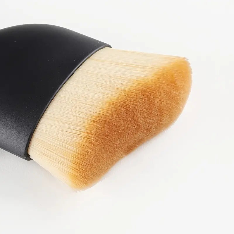 Kabuki Foundation Powder Brush Face Blender Brush Blush Brush Thick And Dense S Shape Top Multi-function Cosmetic Makeup Brush Liquid Cream Mineral Blending Buffing Concealer Brush