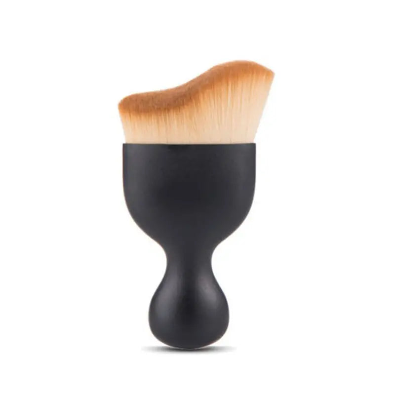 Kabuki Foundation Powder Brush Face Blender Brush Blush Brush Thick And Dense S Shape Top Multi-function Cosmetic Makeup Brush Liquid Cream Mineral Blending Buffing Concealer Brush