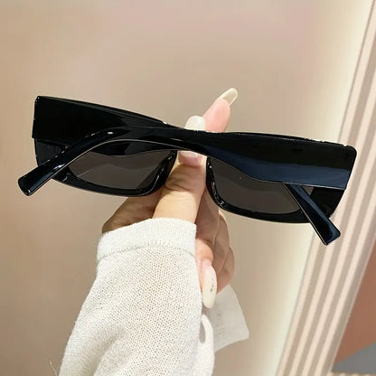 Rectangle Fashion Sunglasses For Women Men Summer Anti Glare Sun Shades Glasses For Party Beach Travel