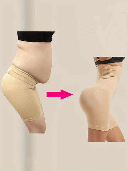 Girdle Tummy Tuck High Waist Shaping Shorts, Tummy Control Compression Shorts To Lift & Shape Buttocks, Women's Underwear & Shapewear Hip Lifting