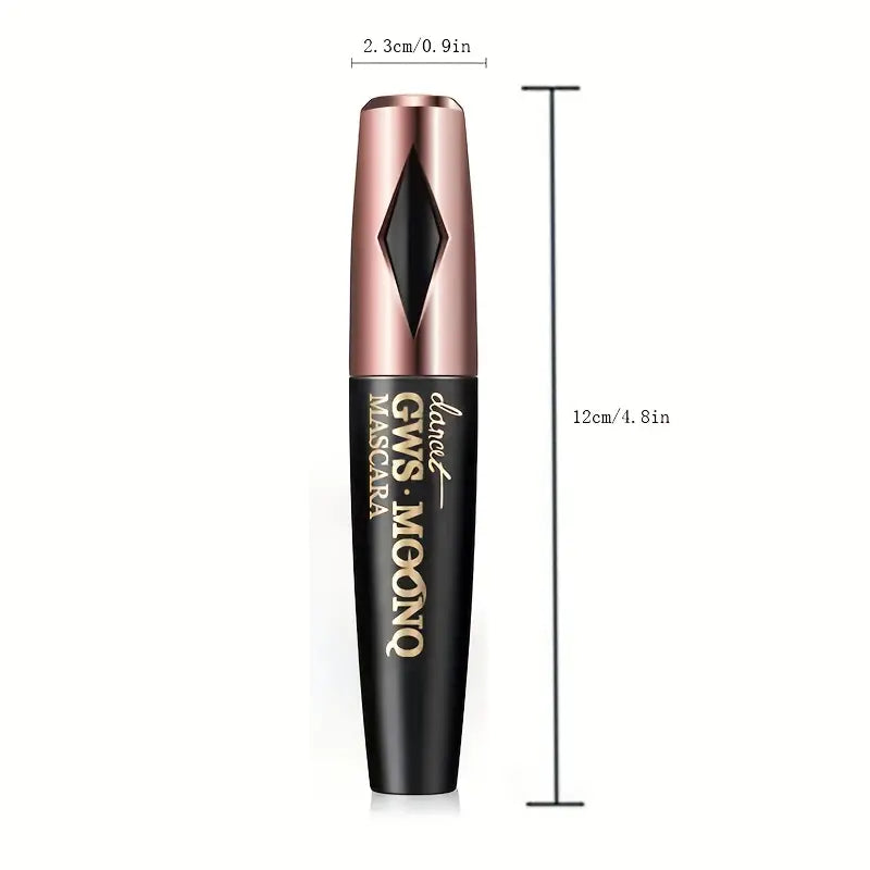 Mascara en fibre 3D, longue extension de cils volumisante noire, outil de maquillage des yeux imperméable