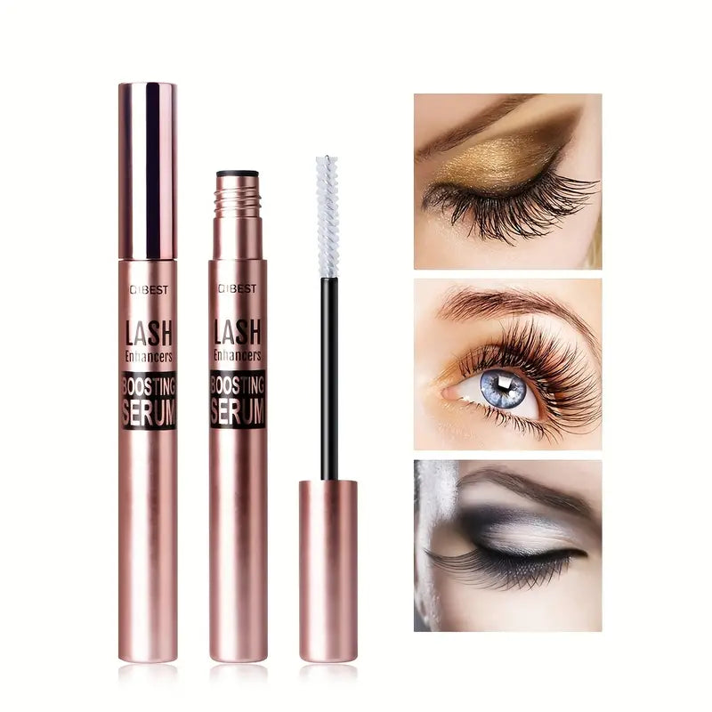 Natural Eyelash Lifting Serum: Nourishing Care for Longer, Healthier Lashes, Enhanced Mascara Application (Non-Waterproof)