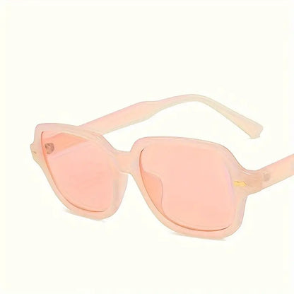 Square Fashion Sunglasses For Women Men Casual Retro Anti Glare Sun Shades For Party Beach Travel