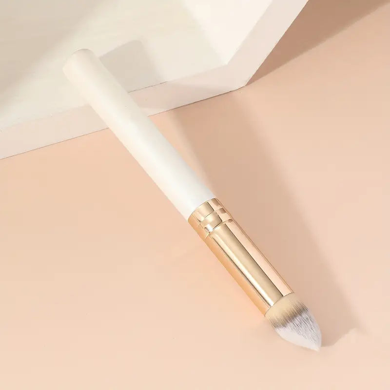 Lipstick Shape Multifunctional Concealer Brush Premium Synthetic Slanted Face Makeup Brush