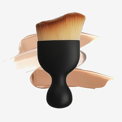 Kabuki Foundation Powder Brush Face Blender Brush Blush Brush Thick And Dense S Shape Top Multi-function Cosmetic Makeup Brush Liquid Cream Mineral Blending Buffing Concealer Brush