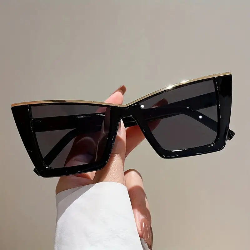 Large Cat Eye Fashion Sunglasses For Women Men Vintage Anti Glare Shades For Party Beach Club