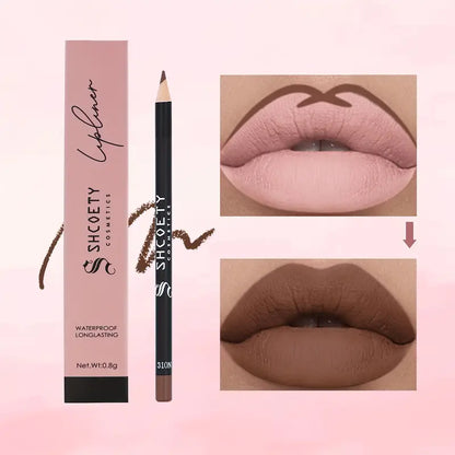 Waterproof Matte Lip Liner, Long-lasting Sweat-proof And Non-stick Cup Lip Liner, Easy To Color And Does Not Smudge 310N Valentine's Day Gifts