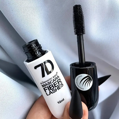 Mascara en Fiber de soie 7D effet 4D, outil de maquillage allongeant les cils, Mascara mince imperméable 