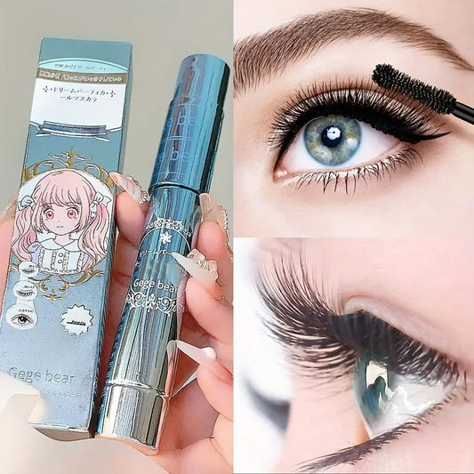 Sun Flower Curling Mascara - Lengthening, Thickening, Smudge-Proof, Long-Lasting, Fiber Cover Box Included