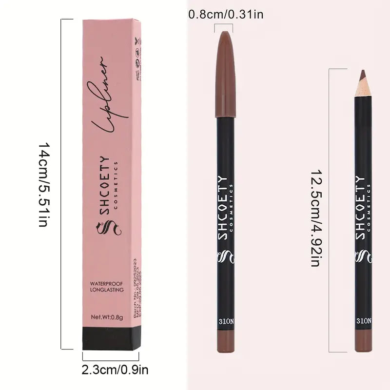 Waterproof Matte Lip Liner, Long-lasting Sweat-proof And Non-stick Cup Lip Liner, Easy To Color And Does Not Smudge 310N Valentine's Day Gifts