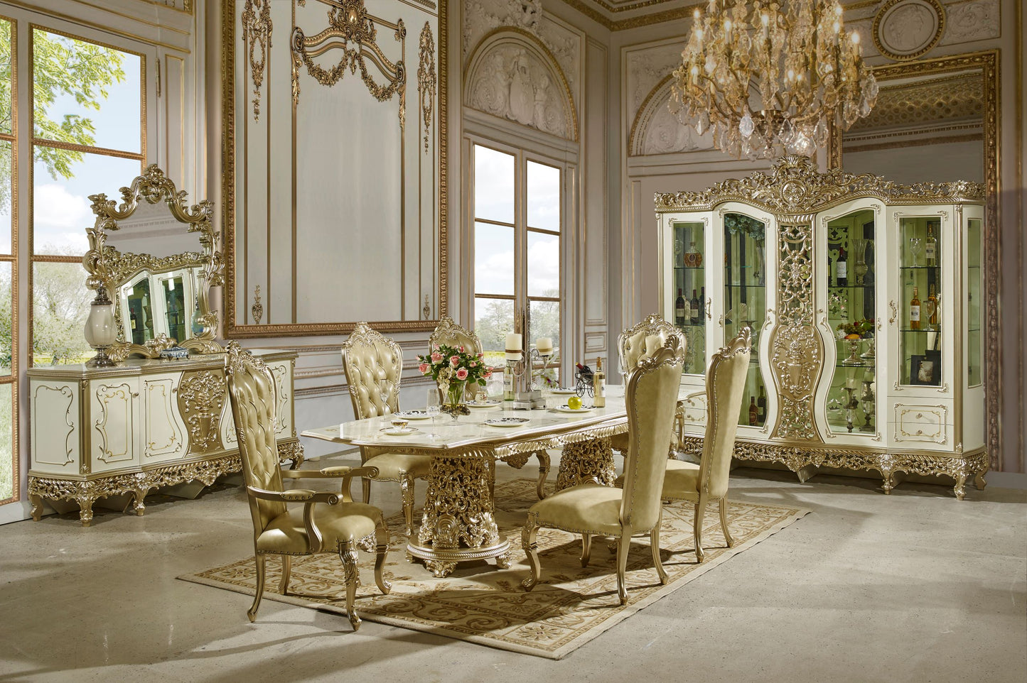 11 PC FORMAL DINING SET