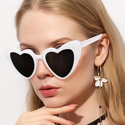 7pcs, 1 White And 6 Pink Bachelorette Party Love Heart Shaped Sunglasses Wedding Bridal Shower Decor Bridesmaid Bride Heart Sunglasses, Cheap Stuff, Weird Stuff, Mini Stuff, Cute Aesthetic Stuff, Cool Gadgets, Unusual Items, Cool Decor, Photo Props