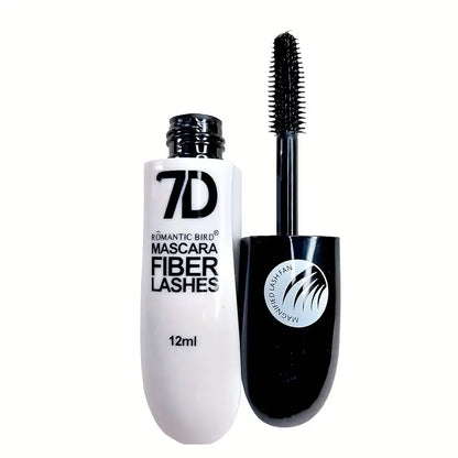 Mascara en Fiber de soie 7D effet 4D, outil de maquillage allongeant les cils, Mascara mince imperméable 