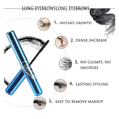 Prime Lash Mascara for Older Women, Black Primelash Mascara for Seniors with Thinning Lashes Waterproof Volumizing Mascara, Hypoallergenic Mascara for Sensitive Eyes