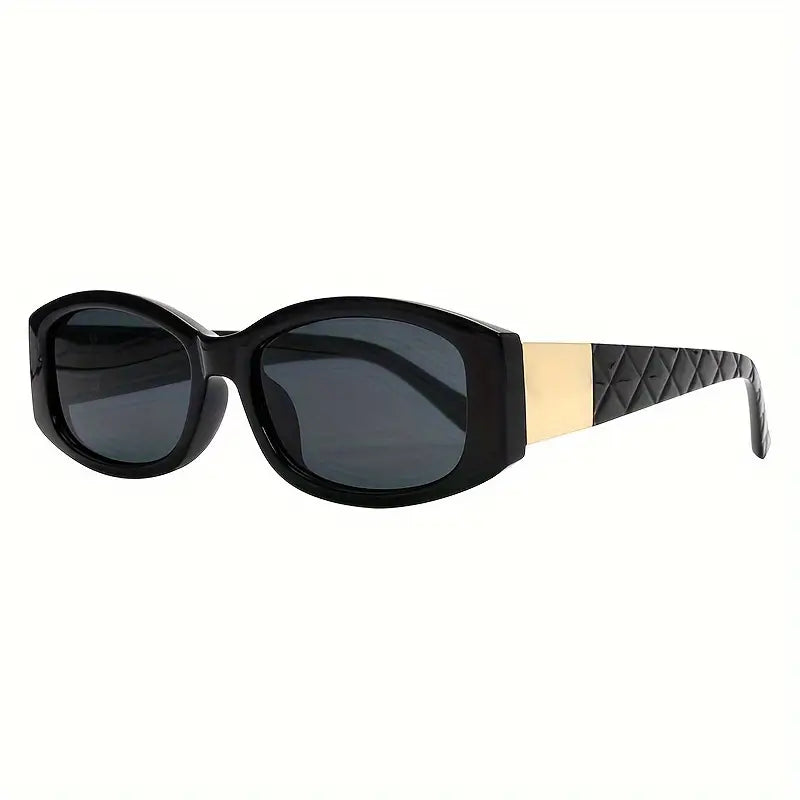 Retro Rectangle Sunglasses For Women Men Punk Hiphop Fashion Anti Glare Sun Shades For Vacation Beach Party