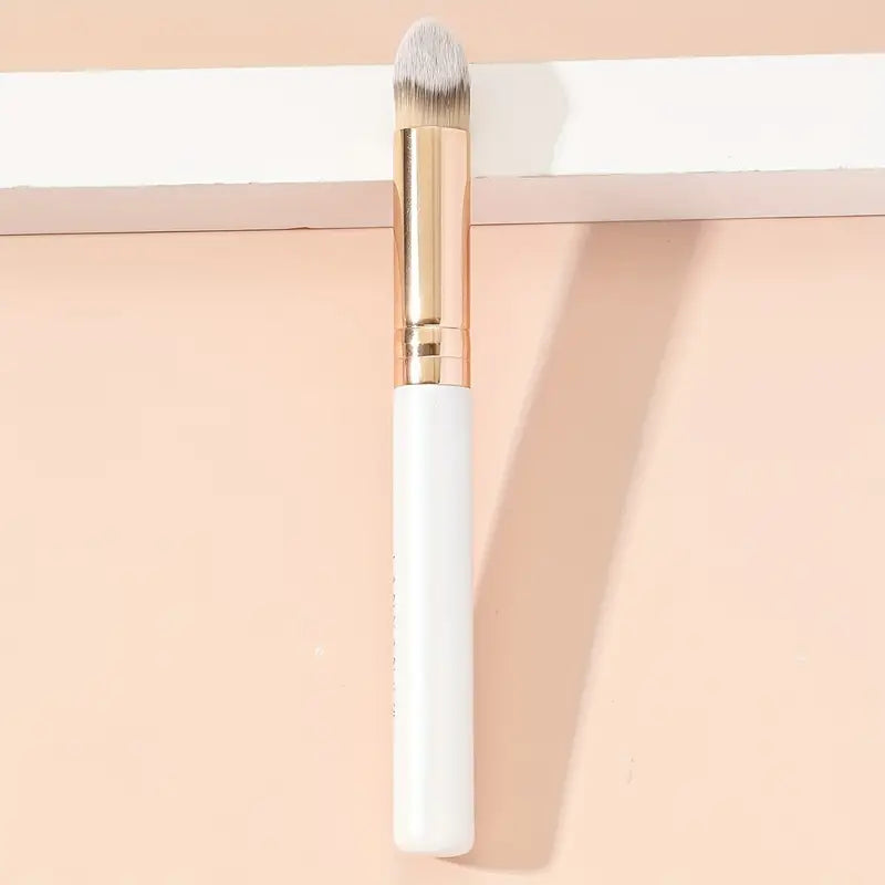 Lipstick Shape Multifunctional Concealer Brush Premium Synthetic Slanted Face Makeup Brush