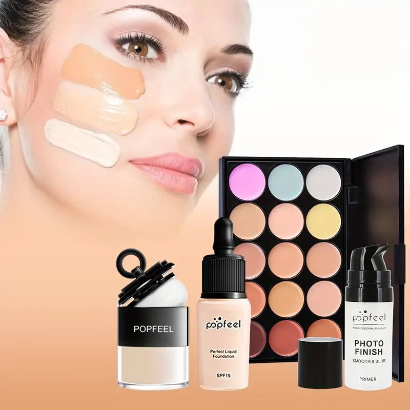 Coffret de maquillage de luxe tout-en-un – Parfait pour toutes les occasions – Couleurs vives pour des looks époustouflants – Cadeau surprise idéal pour la fête des mères et le festival 